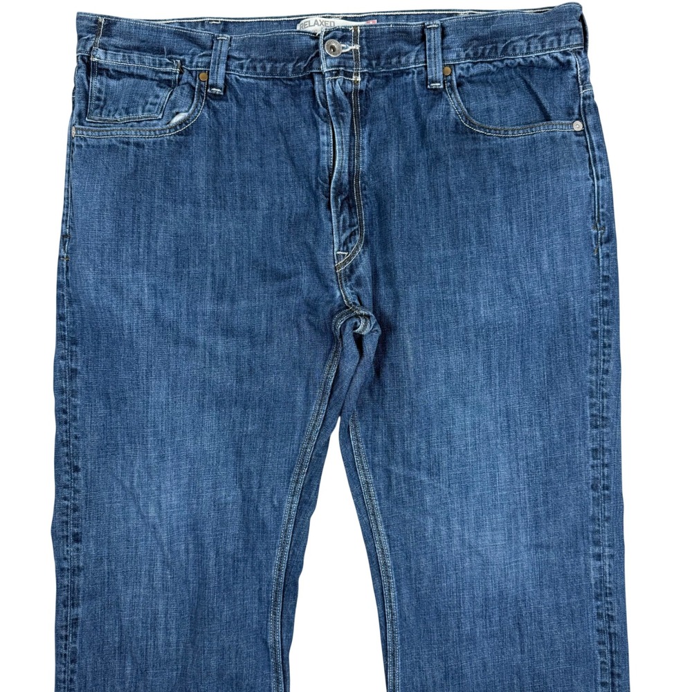 Vintage Levis 559 Relaxed Straight Jeans Fits 41x29 Denim Blue Classic Workwear